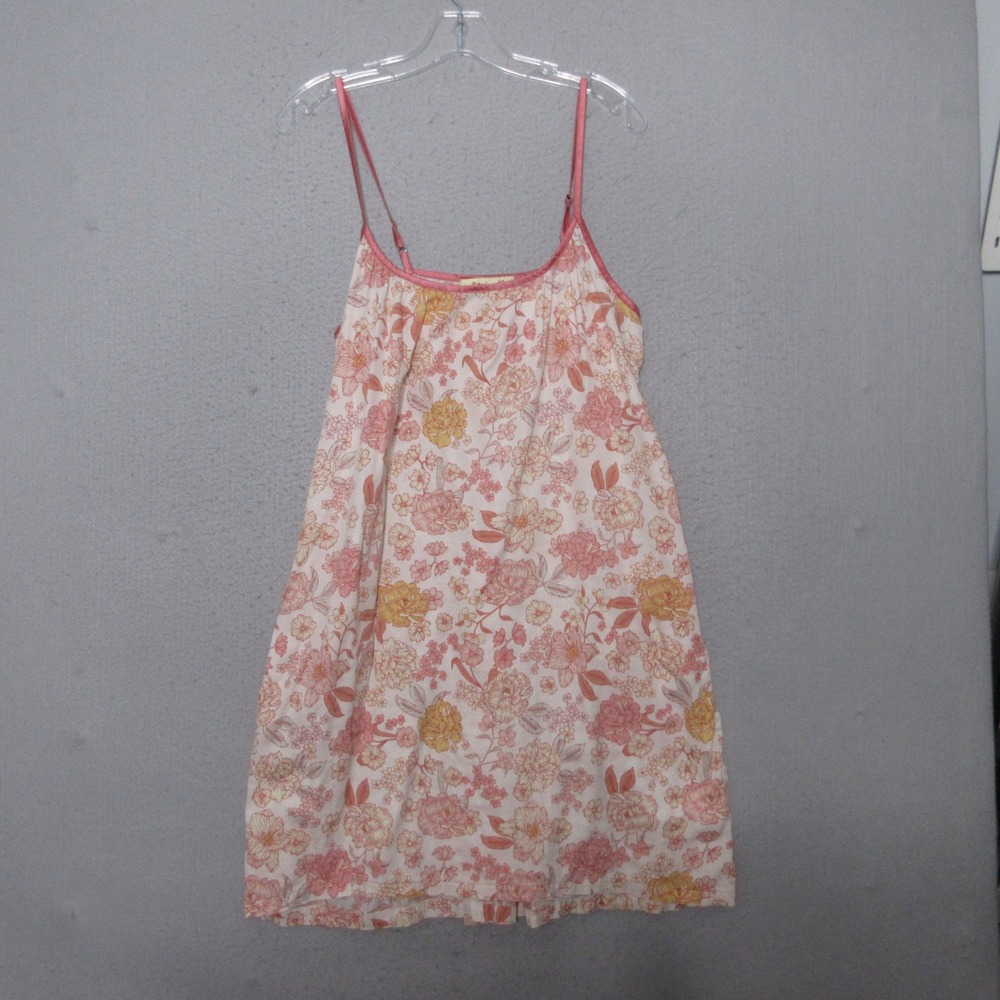 Papinelle Nightgown Small Floral Cotton Cottage Core Boho Sleepwear Pockets